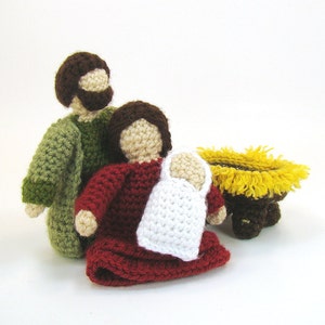 Nativity Crochet Pattern Creche Pattern Christmas Pattern image 3