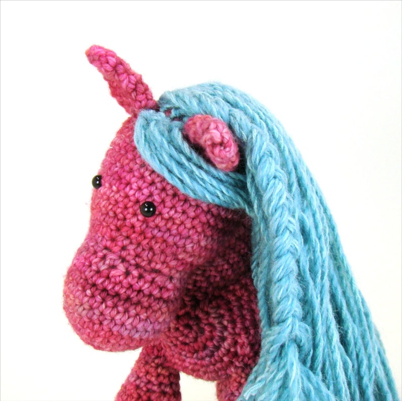 Crochet Horse Pattern Crochet Pony Pattern Amigurumi Pattern Crochet Pattern PDF INSTANT DOWNLOAD image 4