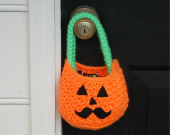 Pumpkin Crochet Pattern - Fall Crochet pattern - Halloween Crochet Pattern PDF INSTANT DOWNLOAD