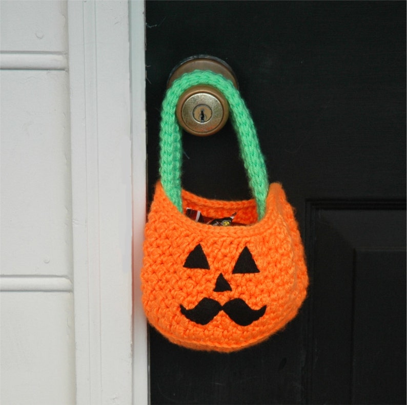 Pumpkin Crochet Pattern Fall Crochet pattern Halloween Crochet Pattern PDF INSTANT DOWNLOAD image 1