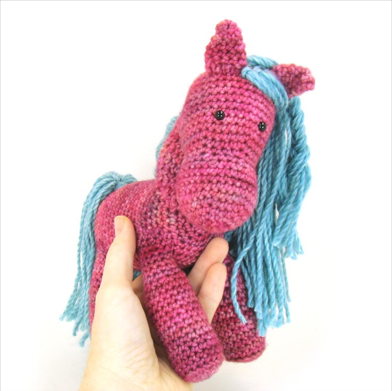 Crochet Horse Pattern Crochet Pony Pattern Amigurumi Pattern Crochet Pattern PDF INSTANT DOWNLOAD image 1