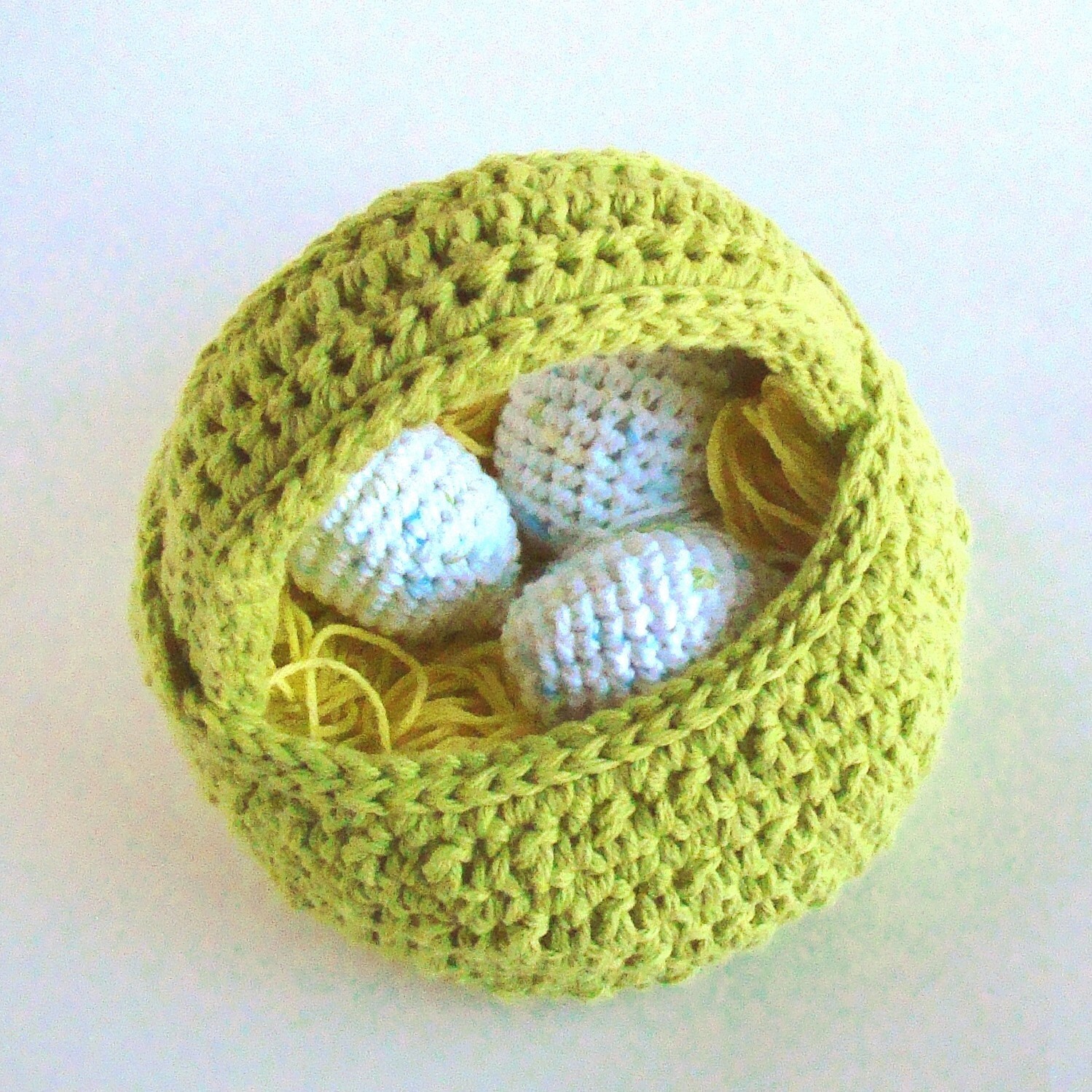 Easter Egg Basket Crochet Pattern PDF INSTANT DOWNLOAD - Etsy
