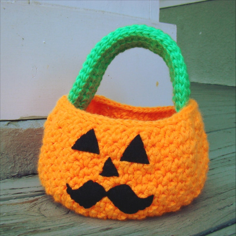 Pumpkin Crochet Pattern  Fall Crochet pattern  Halloween image 2