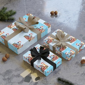 Bluey Wrapping Paper | Bluey Christmas Wrapping Paper| Bluey Fan