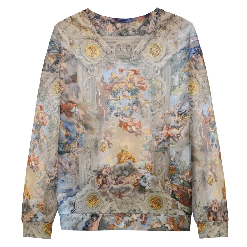 Unisex Cotton sweatshirt, Baroque sweatshirt, Renaissance sweatshirt