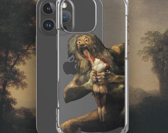 Francisco Goya - Saturn Devouring His Son iPhone case, Art Clear Case for iPhone®