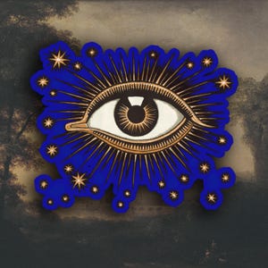 Evil Eye sticker, Third Eye sticker, Art sticker