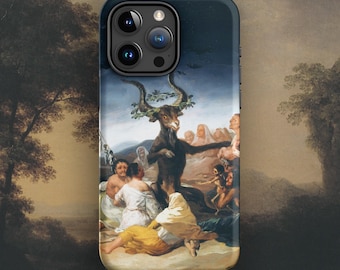 Francisco Goya - Witches Sabbath iPhone case, Art Tough Case for iPhone
