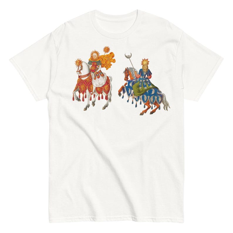 Unisex Sun and Moon shirt, Renaissance t-shirt
