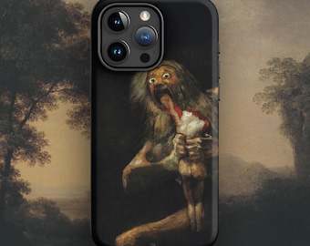 Francisco Goya - Saturn Devouring His Son iPhone case, Art Tough Case for iPhone