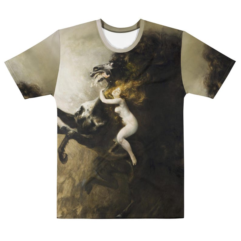 Men’s cotton t-shirt, Wladyslaw Podkowinski - Frenzy of Exultationsshirt