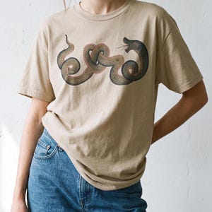 Unisex Love Snake shirt, Renaissance t-shirt