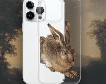 Albrecht Dürer - Junge Hase iPhone Hülle, Art Historie Clear Case für iPhone®