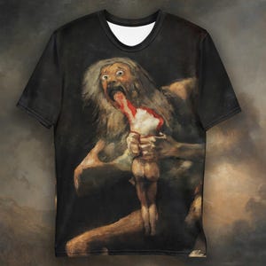Unisex Francisco Goya shirt, Saturn Devouring His Son shirt