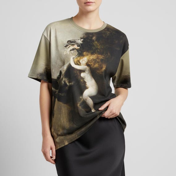 Men’s cotton t-shirt, Wladyslaw Podkowinski - Frenzy of Exultationsshirt