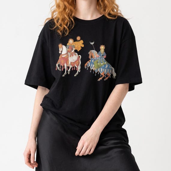 Unisex Sun and Moon shirt, Renaissance t-shirt