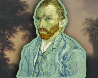 Vincent van Gogh sticker, Art sticker