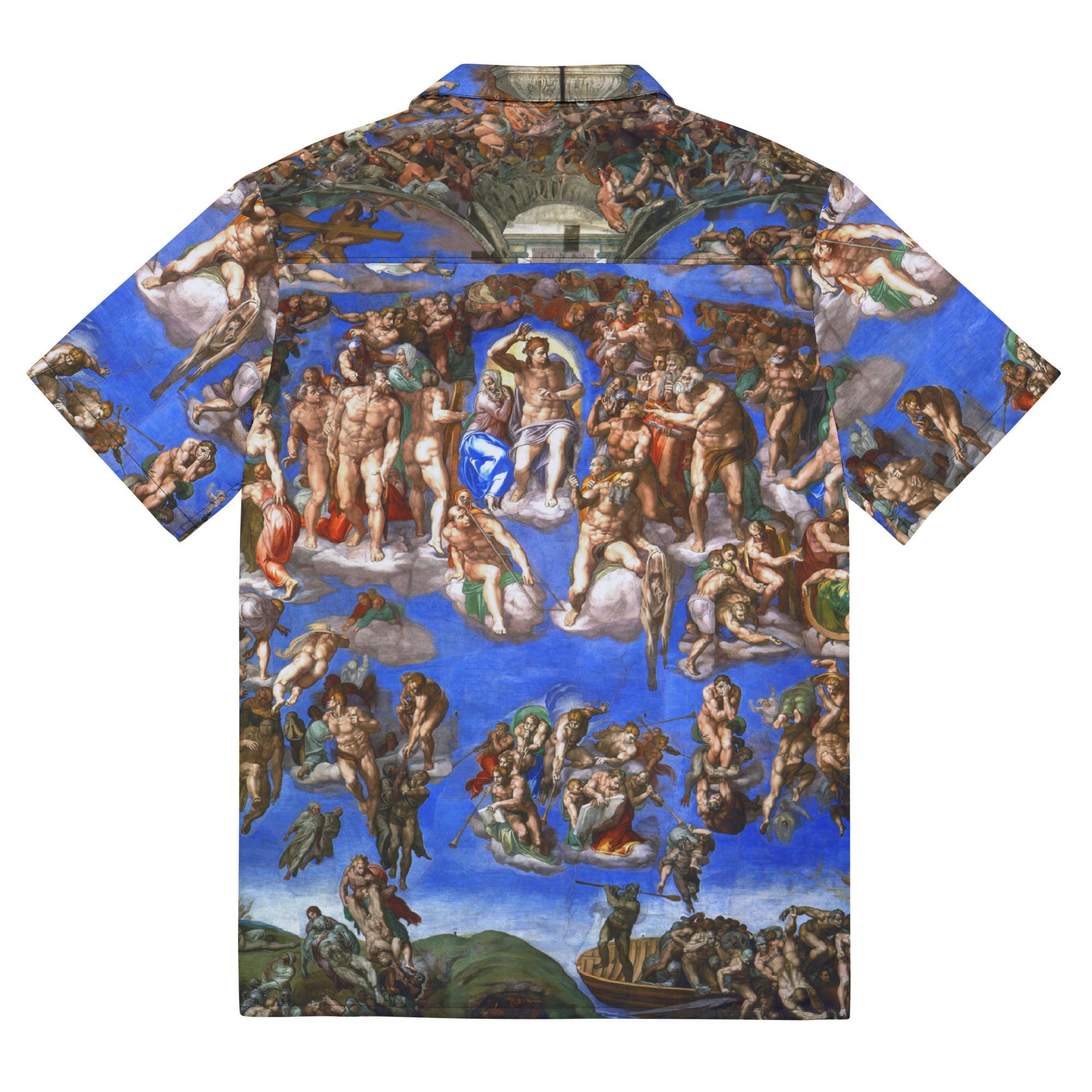 Unisex Michelangelo - the Last Judgment Button up Shirt