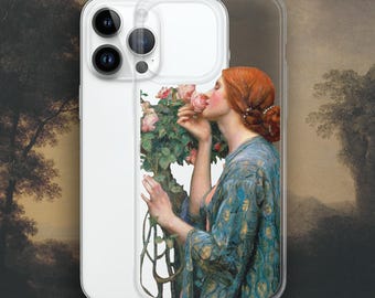 John William Waterhouse - The Soul of the Rose iPhone case, Pre Raphaelite Clear Case for iPhone®
