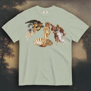 Comfort Colors® Sandro Botticelli - Birth of Venus t-shirt, Art history shirt