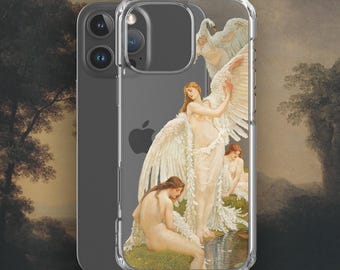 Funda para iPhone The Swan Maidens, funda transparente con diseño estético para iPhone®