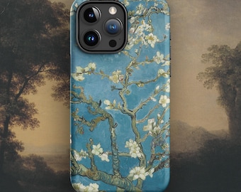 Vincent van Gogh - Coque pour iPhone fleur d'amandier, coque Art Tough pour iPhone