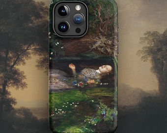John Everett Millais - Ophelia iPhone case, Art Tough Case for iPhone
