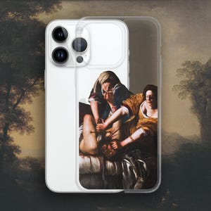 Artemisia Gentileschi - Judith Beheading Holofernes iPhone case, Renaissance art Clear Case for iPhone®
