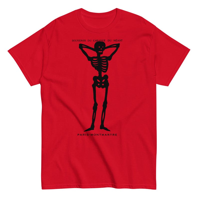 Unisex Cabaret du Néant shirt, Paris t-shirt