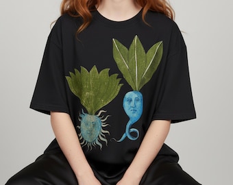 Camiseta Comfort Colors® Weird Medieval Beetroots, camiseta Medieval Marginalia