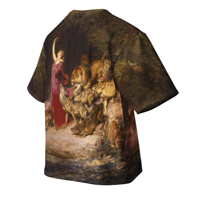 Oversized Cotton shirt, Briton Rivière - Aphrodite shirt, Art heavyweight t-shirt