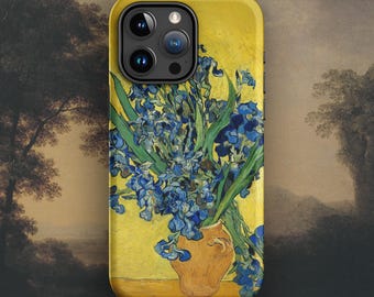 Vincent Van Gogh - Coque pour iPhone Iris, Coque Art Tough pour iPhone
