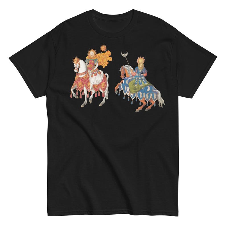 Unisex Sun and Moon shirt, Renaissance t-shirt