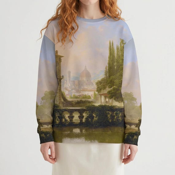 Unisex Florence Cotton sweatshirt, Renaissance sweatshirt