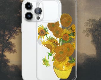 Vincent van Gogh - Sunflowers iPhone case, Art History Clear Case for iPhone®