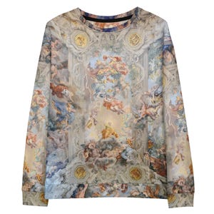 Unisex Cotton sweatshirt, Baroque sweatshirt, Renaissance sweatshirt