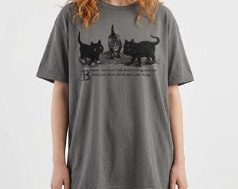 Unisex Vintage Cats t-shirt, Cats shirt
