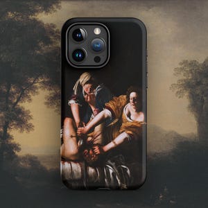 Artemisia Gentileschi - Judith Beheading Holofernes  iPhone case, Art Tough Case for iPhone