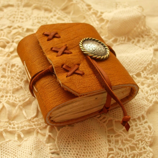 Memories from the Old West Leather Writing Journal