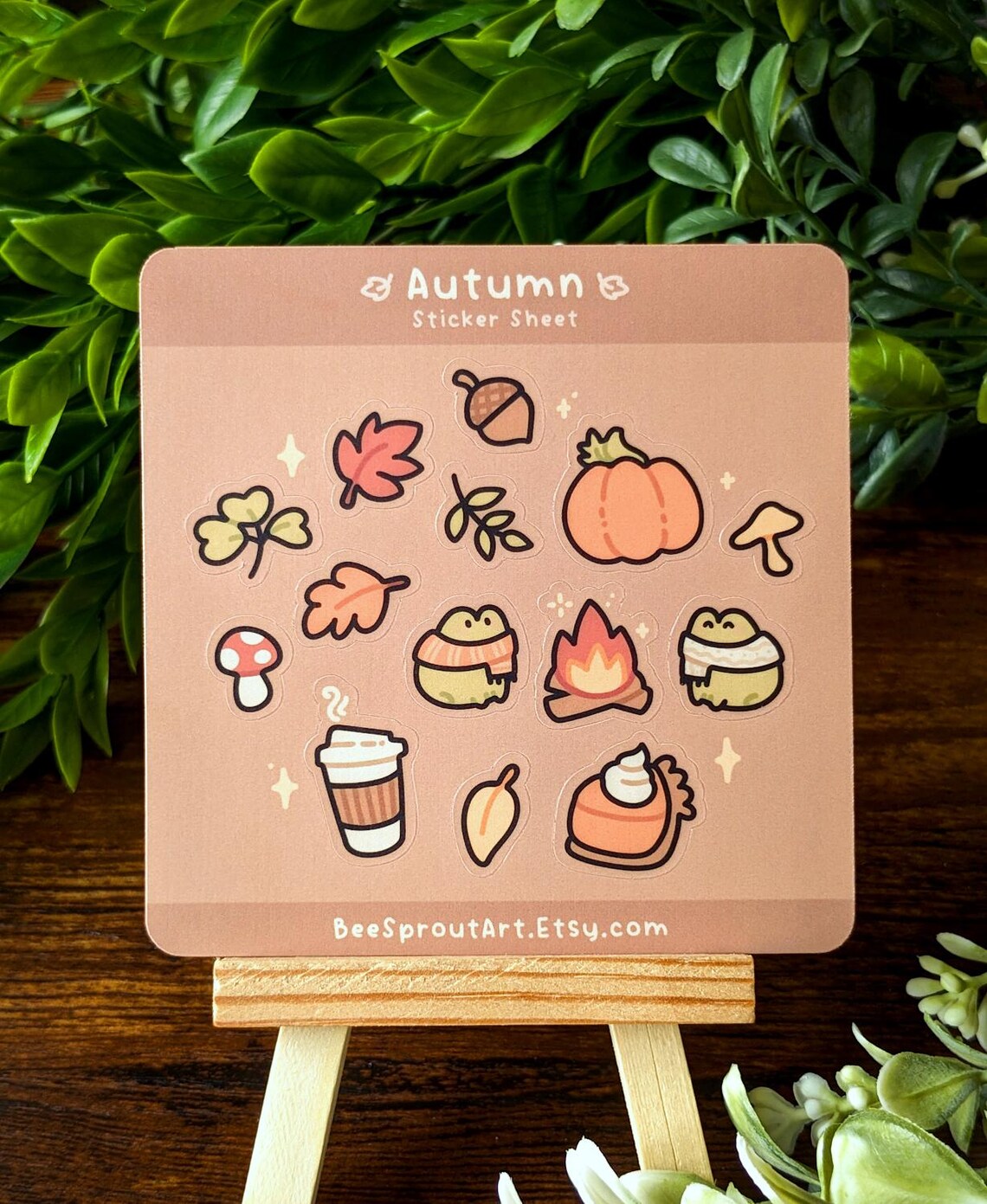 Autumn - Fall Matte Sticker Sheet - Etsy