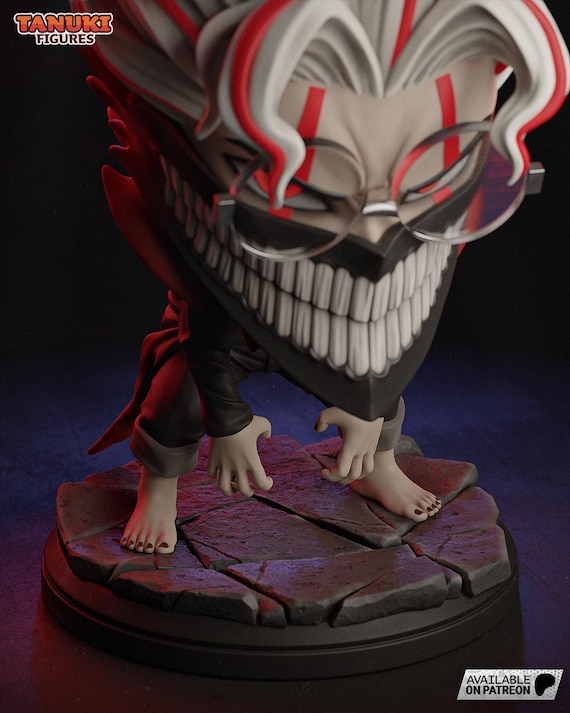 オカルンちび 3Dプリント樹脂フィギュア – 愛らしいダンダダンの