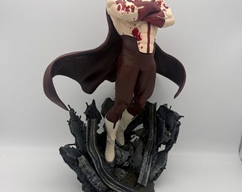 Estatua de superhéroe Omni Man, figura impresa en resina de 12k. Regalo para gamers, personaje de dibujos animados.