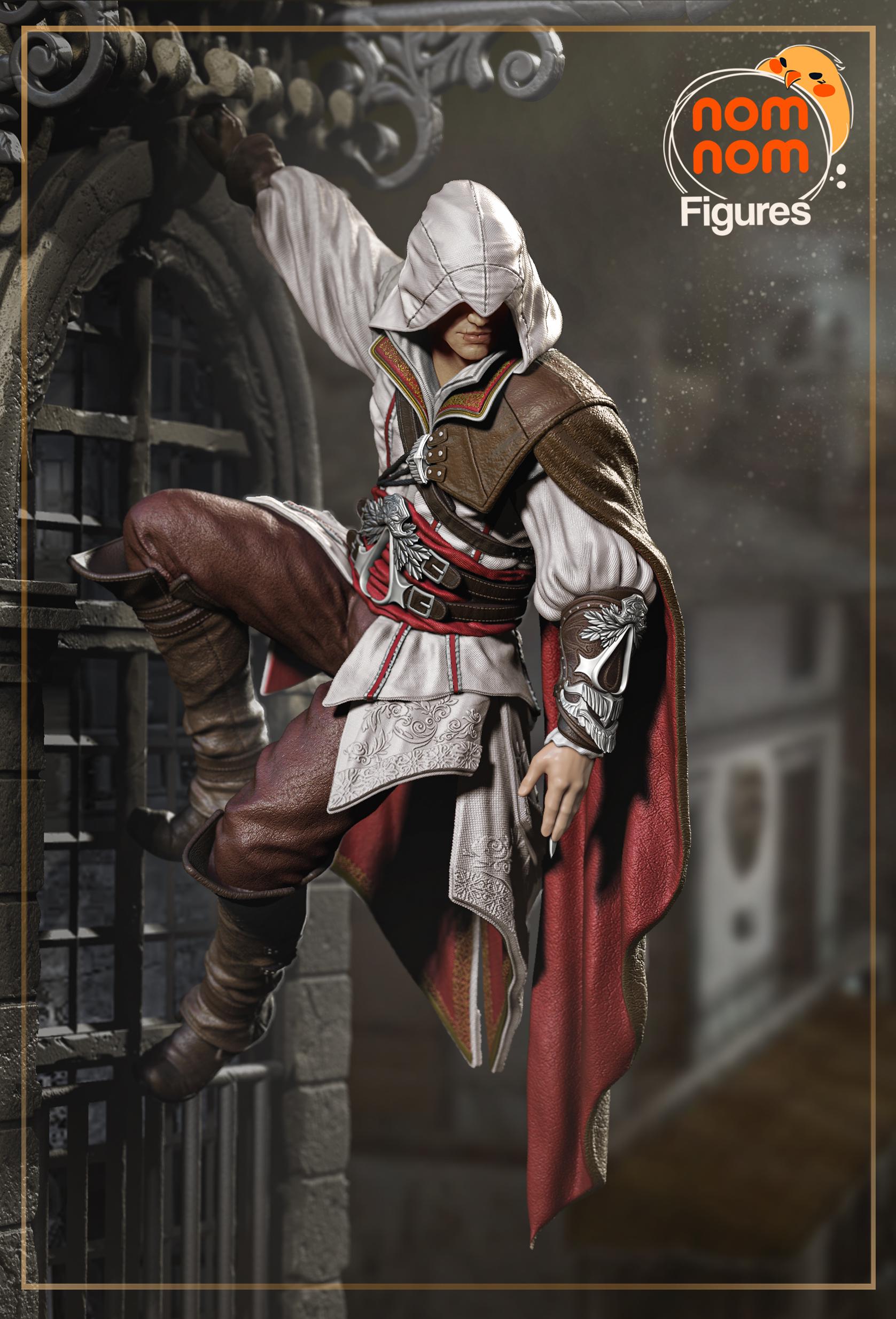 Ezio Auditore Figurine: Assassin's Creed Resin Statue - Etsy