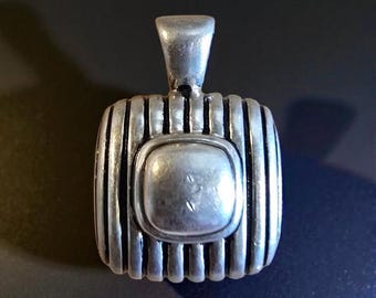 Pendentif vintage Joseph Esposito en argent sterling 925