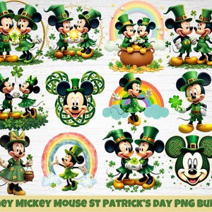 15+ St Patricks Day PNG Bundle, Cartoon St Patrick Png Clipart, Happy Patrick&#39;s Day, Kleeblatt Png, St Pattys Day, Irischer Tag Png, Lucky png