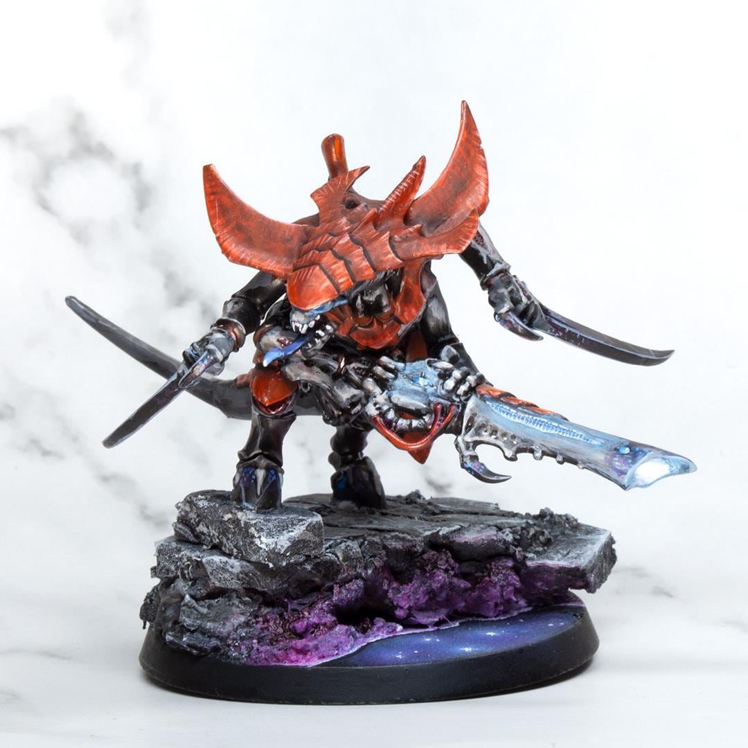 Tyranid Set ウォーハンマー Warhammer Warhammer 40k: Tyranid Warrior Hive Fleet Kronos - Single Hand