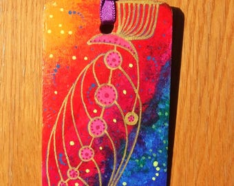 miniature paintings -decor- hanging art painting- meditation - multicolor art- room decoration- joy decoration