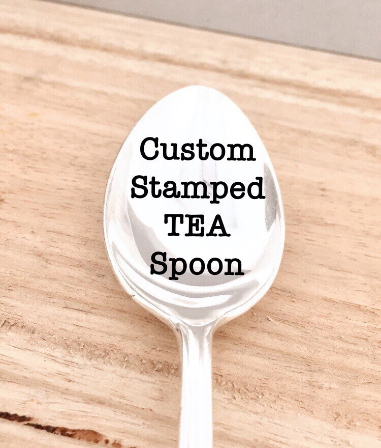 You/'re So Golden Vintage hand stamped spoon