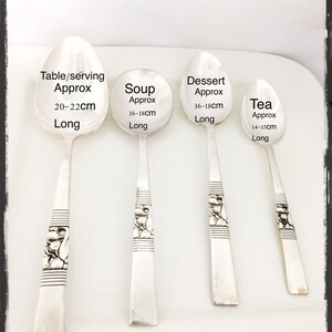 Still having coffee together hand stamped vintage silver plate teaspoon. Unique romantic Anniversay valentines best friends husbands gift image 4