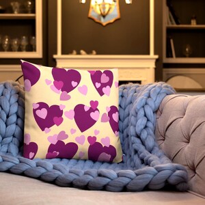 Premium Cushion with Filling Included | Minimalist and Elegant Home Decor | Soft and Modern Pillow